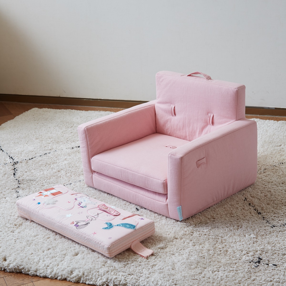 Baby Activity Square Chair- Princess
